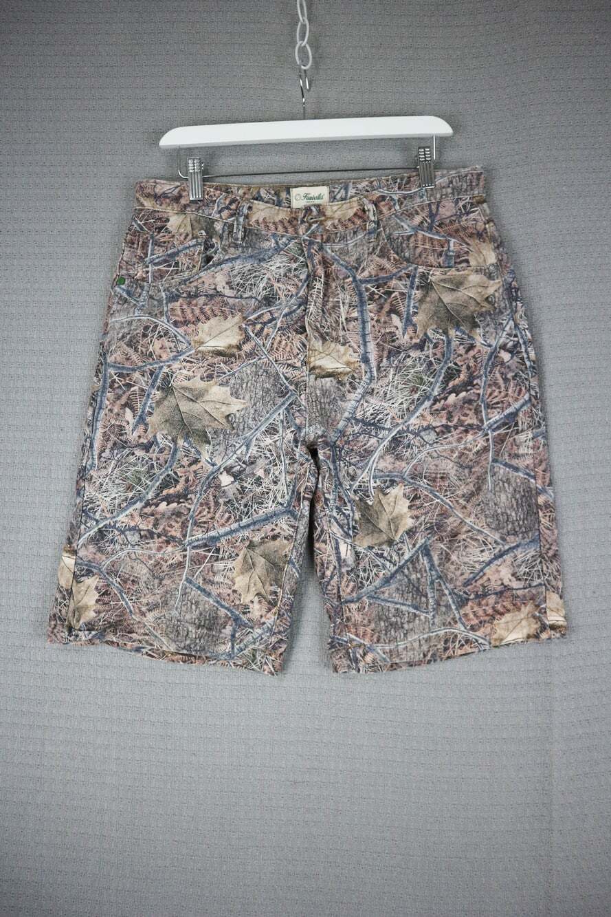 Kuwalla Jeans Men's Size 32 Real Tree Camo Denim Shorts (as-is) Mens